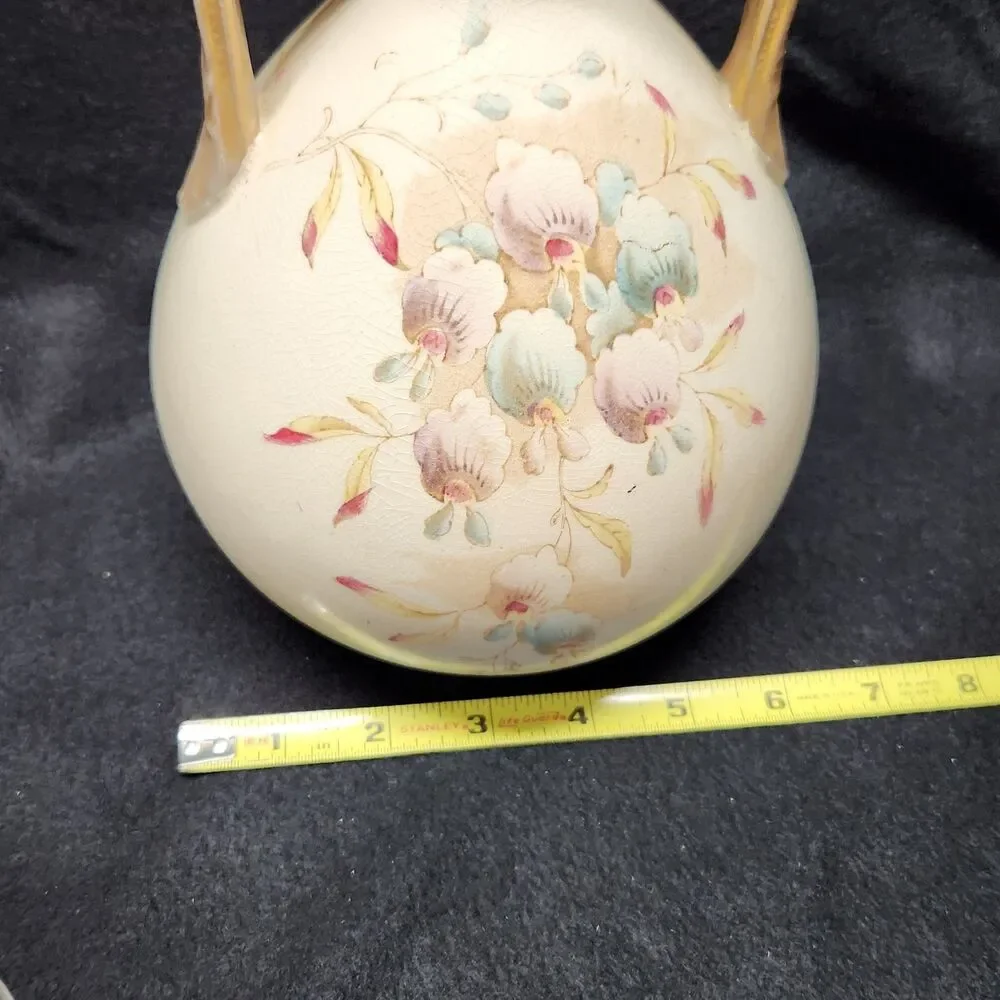 Vintage Floral Royal Eaton English SF & C Vase Country Cottage